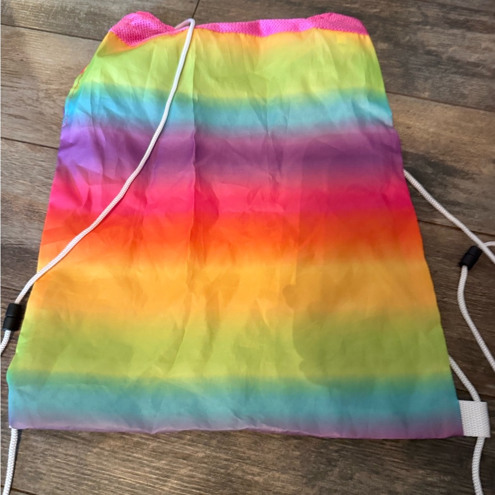 Build-A-Bear Pink Drawstring Bag - Picture 3 of 6